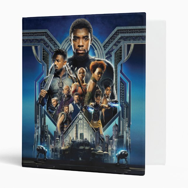 Black Panther | Characters Over Wakanda Binder (Front/Inside)
