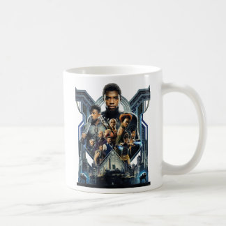 Black Panther | Characters Over Wakanda Coffee Mug