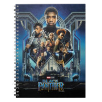 Black Panther | Characters Over Wakanda Notebook