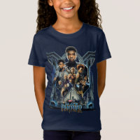 Black Panther | Characters Over Wakanda T-Shirt