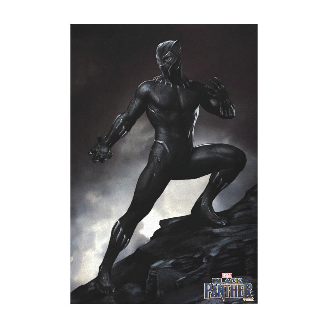 Black Panther | Claws Out Canvas Print | Zazzle