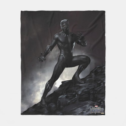 Black Panther  Claws Out Fleece Blanket