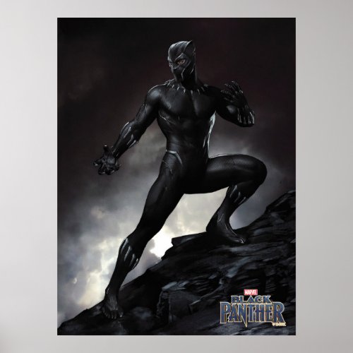 Black Panther  Claws Out Poster