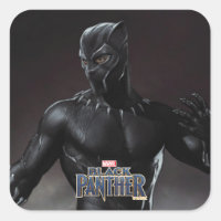 Black Panther | Claws Out Square Sticker