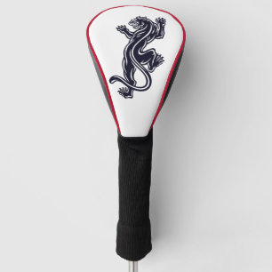 Black Panther Design – Prowling leather Golf Head Cover