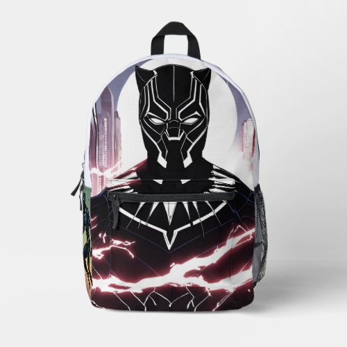 Black panther designed bag pack 
