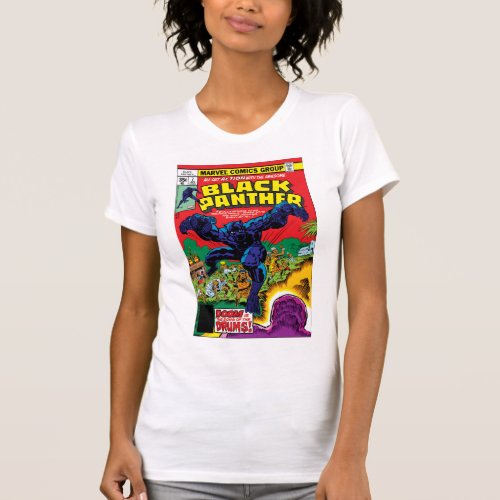 Black Panther Drums T_Shirt