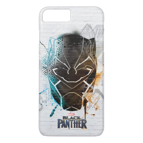 Black Panther  Dual Panthers Street Art iPhone 8 Plus7 Plus Case