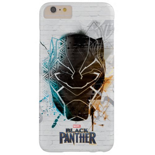 Black Panther  Dual Panthers Street Art Barely There iPhone 6 Plus Case