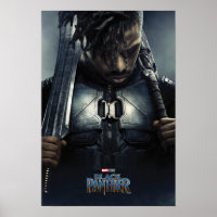 Black Panther | Erik Killmonger Character Poster