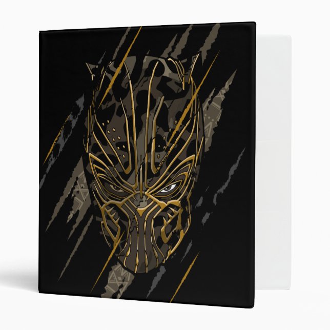 Black Panther | Erik Killmonger Claw Marks 3 Ring Binder (Front/Inside)