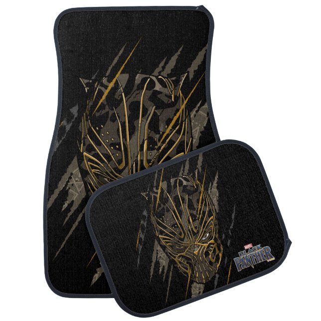 Black Panther | Erik Killmonger Claw Marks Car Floor Mat (Set)