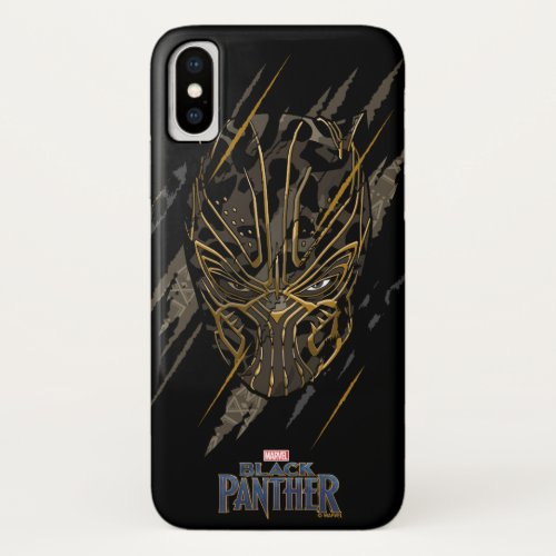 Black Panther  Erik Killmonger Claw Marks iPhone XS Case