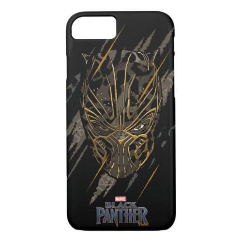 Black Panther  Erik Killmonger Claw Marks iPhone 87 Case