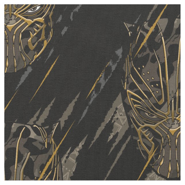 Black Panther | Erik Killmonger Claw Marks Fabric (Close Up)