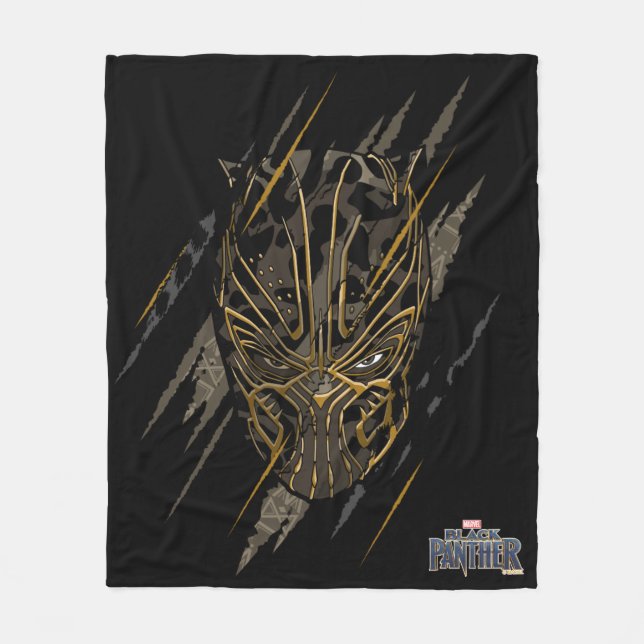 Black Panther | Erik Killmonger Claw Marks Fleece Blanket (Front)