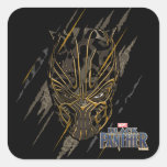 Black Panther | Erik Killmonger Claw Marks Square Sticker