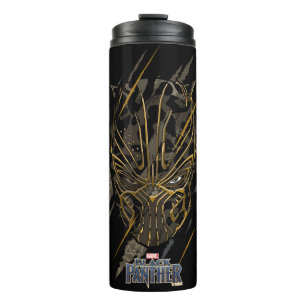 Black Panther Erik Killmonger Claw Marks Thermal Tumbler