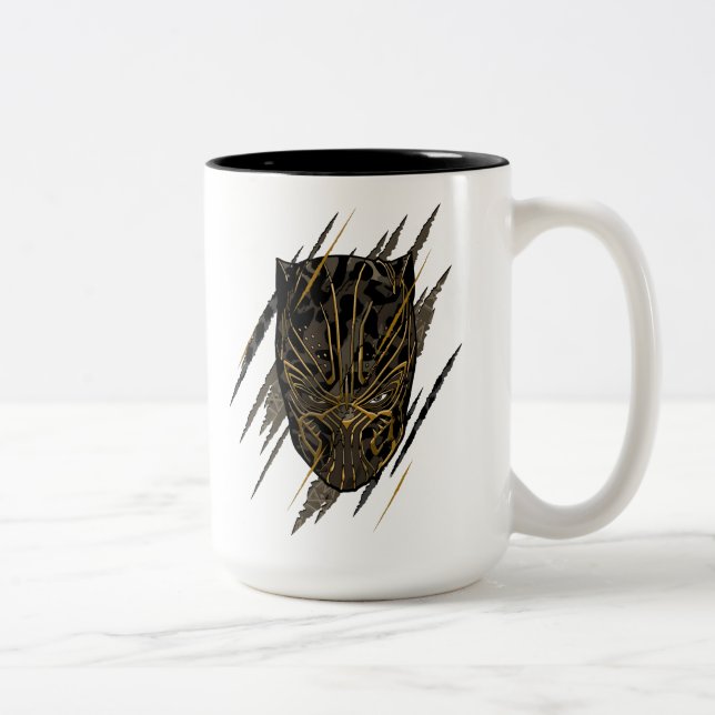 Black Panther | Erik Killmonger Claw Marks Two-Tone Coffee Mug (Right)
