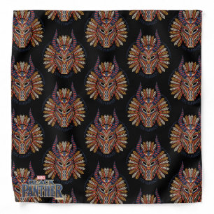 Black Panther   Erik Killmonger Tribal Mask Icon Bandana