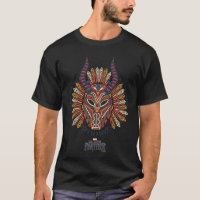 Black Panther | Erik Killmonger Tribal Mask Icon T-Shirt