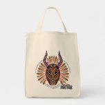 Black Panther | Erik Killmonger Tribal Mask Icon Tote Bag