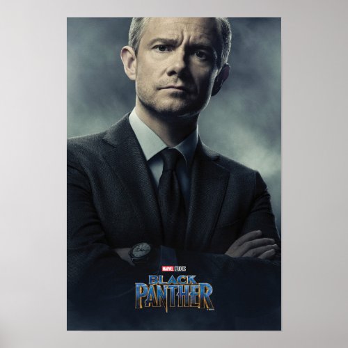 Black Panther  Everett Ross Character Poster