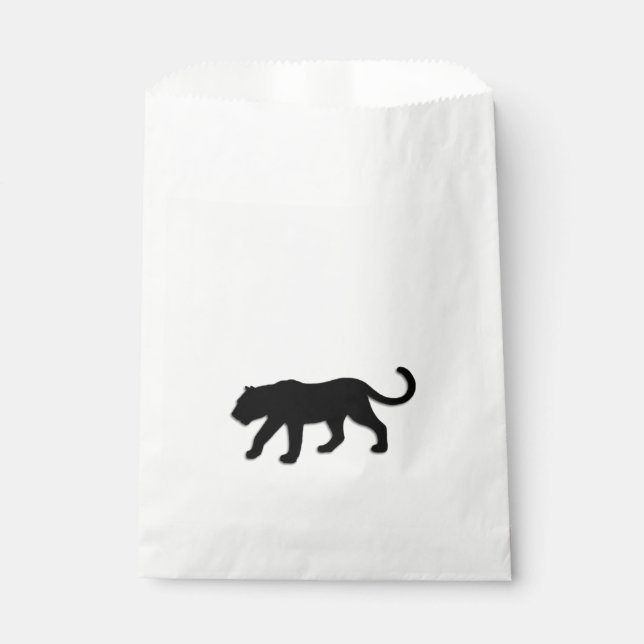 Black Panther Favor Bag (Front)