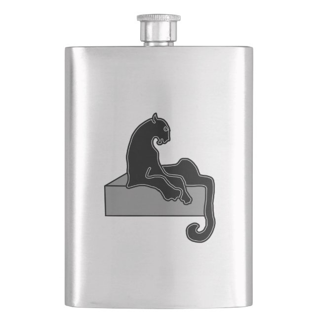 black Panther Flask (Front)