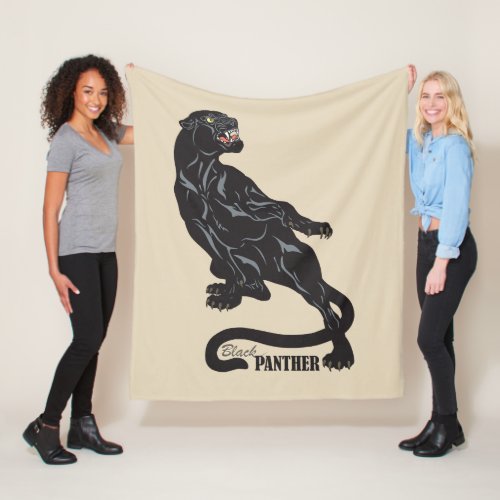 black panther fleece blanket