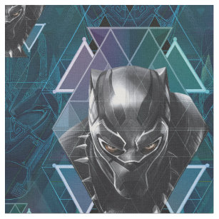 Black Panther Fabric - Superhero jersey knit fabric for sewing clothing -  Mimifabrics