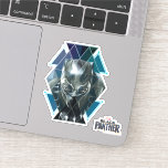 Black Panther | Geometric Character Pattern Sticker