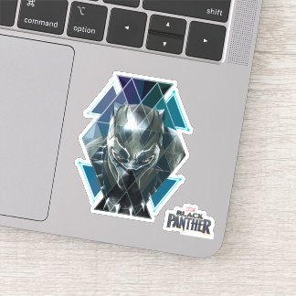 Black Panther | Geometric Character Pattern Sticker