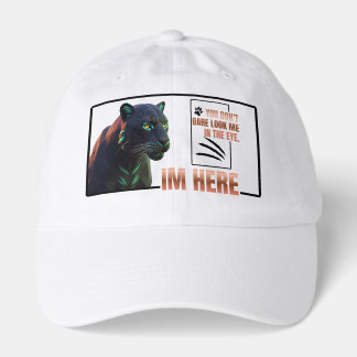 Black Panther Graphic "I'm Here"   Hat