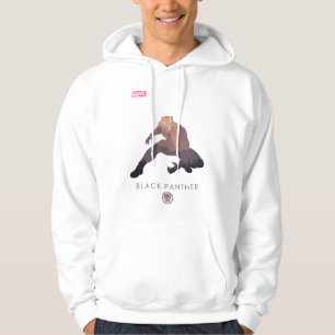 Black Panther Heroic Silhouette Hoodie