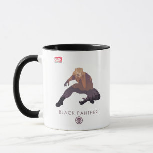 Black Panther Heroic Silhouette Mug