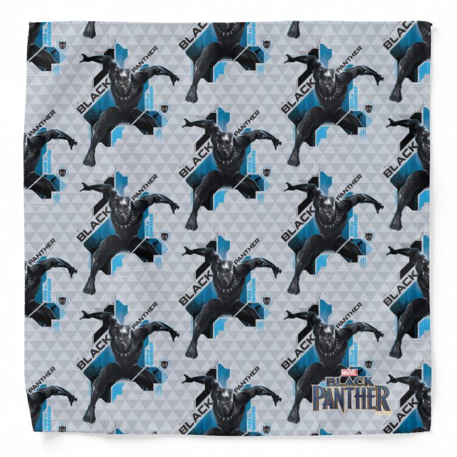 Black Panther | High-Tech Character Graphic Bandana (Front)
