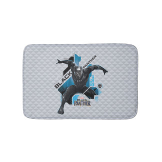 Black Panther | High-Tech Character Graphic Bathroom Mat