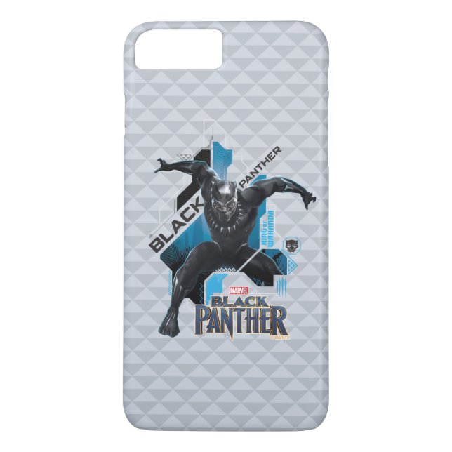 Black Panther | High-Tech Character Graphic Case-Mate iPhone Case (Back)