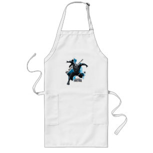 Black Panther   High-Tech Character Graphic Long Apron