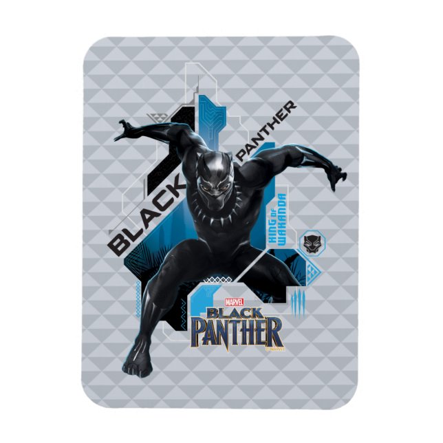 Black Panther | High-Tech Character Graphic Magnet (Vertical)