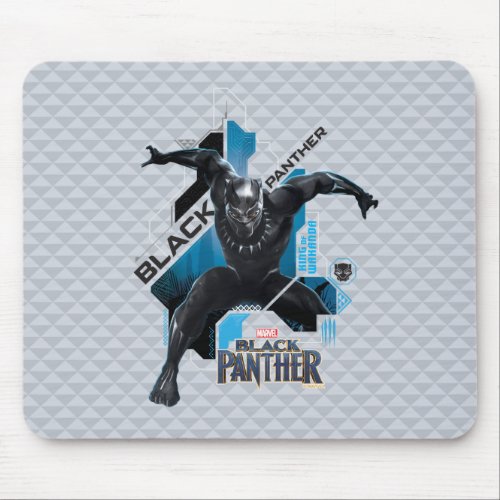 Black Panther  High_Tech Character Graphic Mouse Pad