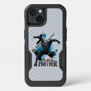 Black Panther High-Tech Character Graphic iPhone 13 Case