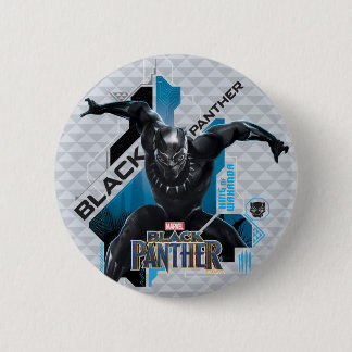 Black Panther | High-Tech Character Graphic Pinback Button