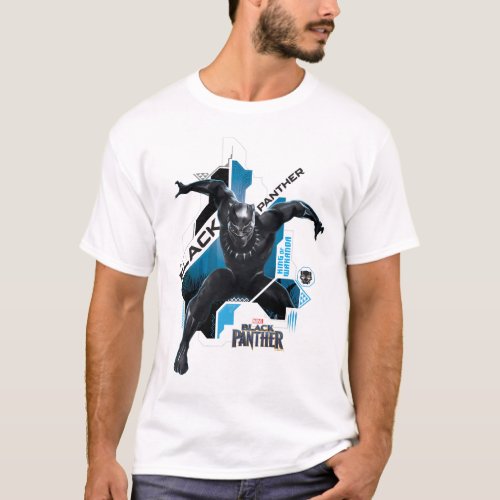 Black Panther  High_Tech Character Graphic T_Shirt