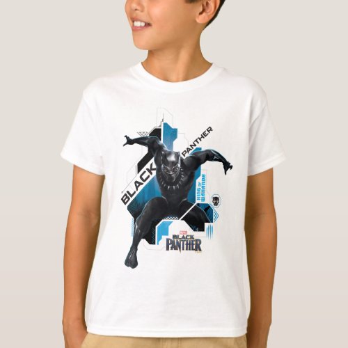 Black Panther  High_Tech Character Graphic T_Shirt