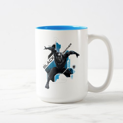 Black Panther  High_Tech Character Graphic Two_Tone Coffee Mug