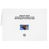 Black Panther "Hyptnotist" Cards (Back Horizontal)