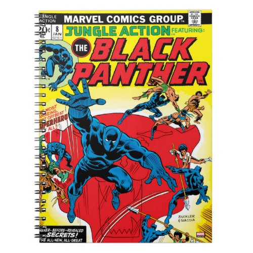 Black Panther in Jungle Action Issue 8 Notebook