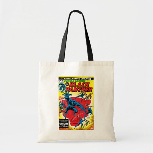 Black Panther in Jungle Action Issue 8 Tote Bag